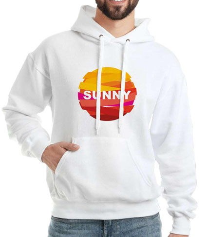 Φούτερ με κουκούλα ανδρικό